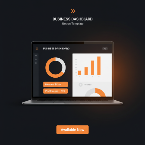 Business Dashboard Notion Template — Pro